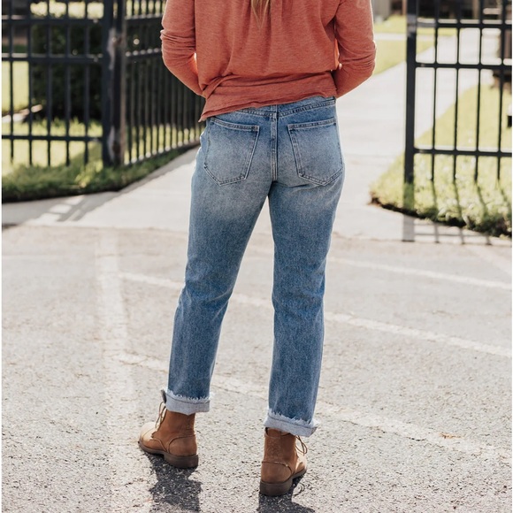 ☃️BOGO50%☃️ 🆕💙JELLY JEANS: STAN High Rise Distressed Size 9/29 - Picture 5 of 8